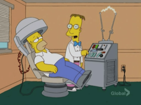 Eternal Moonshine of the Simpson Mind